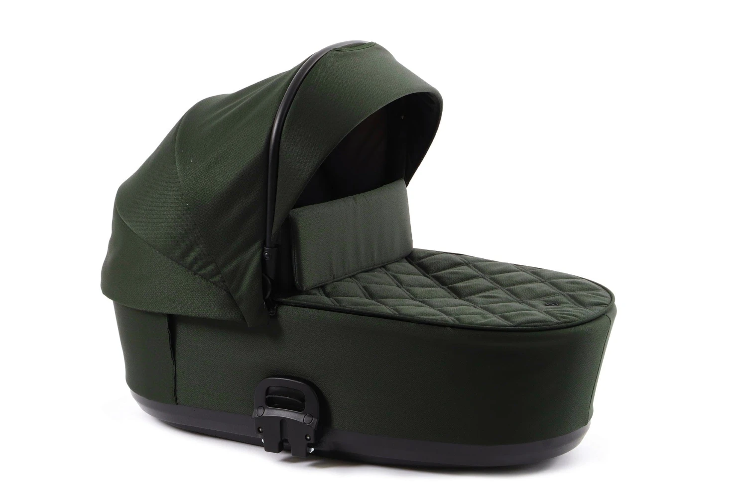 BabyStyle Prestige Vogue Pushchair - Spruce / Gold Frame / Brown Leather 6 BabyStyle Prestige Vogue Pushchair - Spruce / Gold Frame / Brown Leather - Image 4