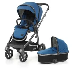 Oyster 3 Stroller & Carrycot - Kingfisher