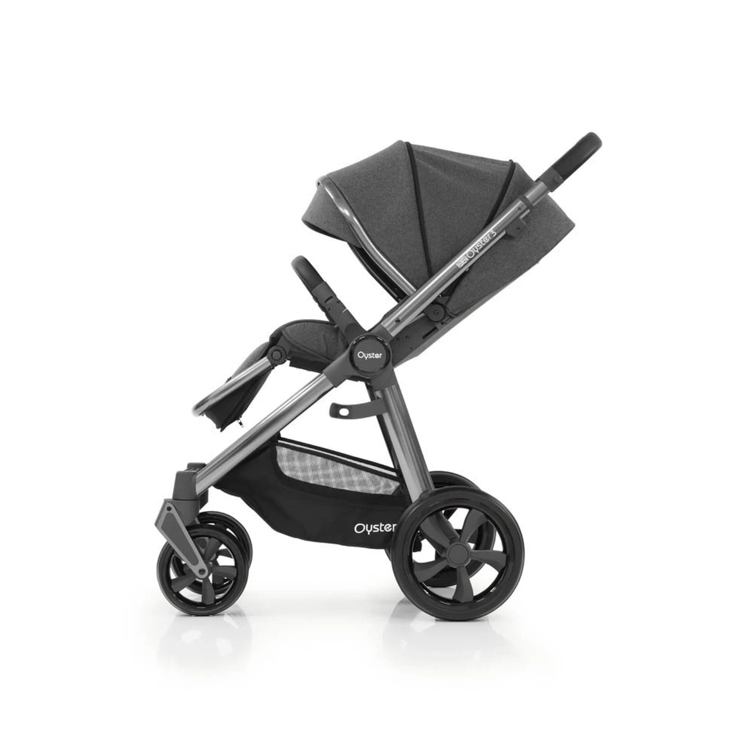 Oyster 3 Stroller - Gun Metal/Fossil 7 Oyster 3 Stroller - Gun Metal/Fossil - Image 5