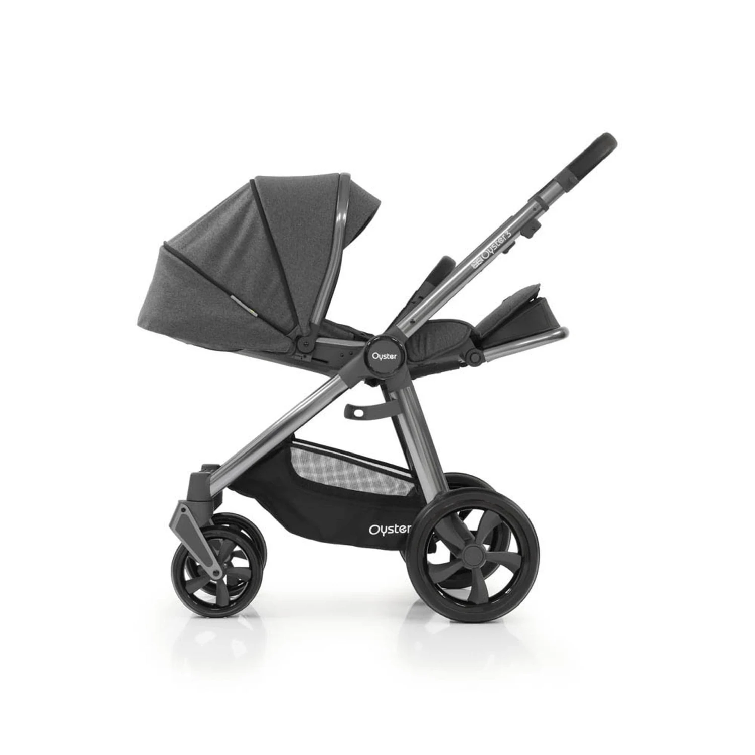 Oyster 3 Stroller - Gun Metal/Fossil 12 Oyster 3 Stroller - Gun Metal/Fossil - Image 10