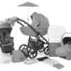 BabyStyle Prestige 3 Starter Bundle Package - Nimbus Grey (No Base) -Baby Products Store babystyle travel systems babystyle prestige 3 starter bundle package nimbus grey no base 32696396808328