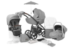 BabyStyle Prestige 3 Starter Bundle Package - Nimbus Grey (No Base)