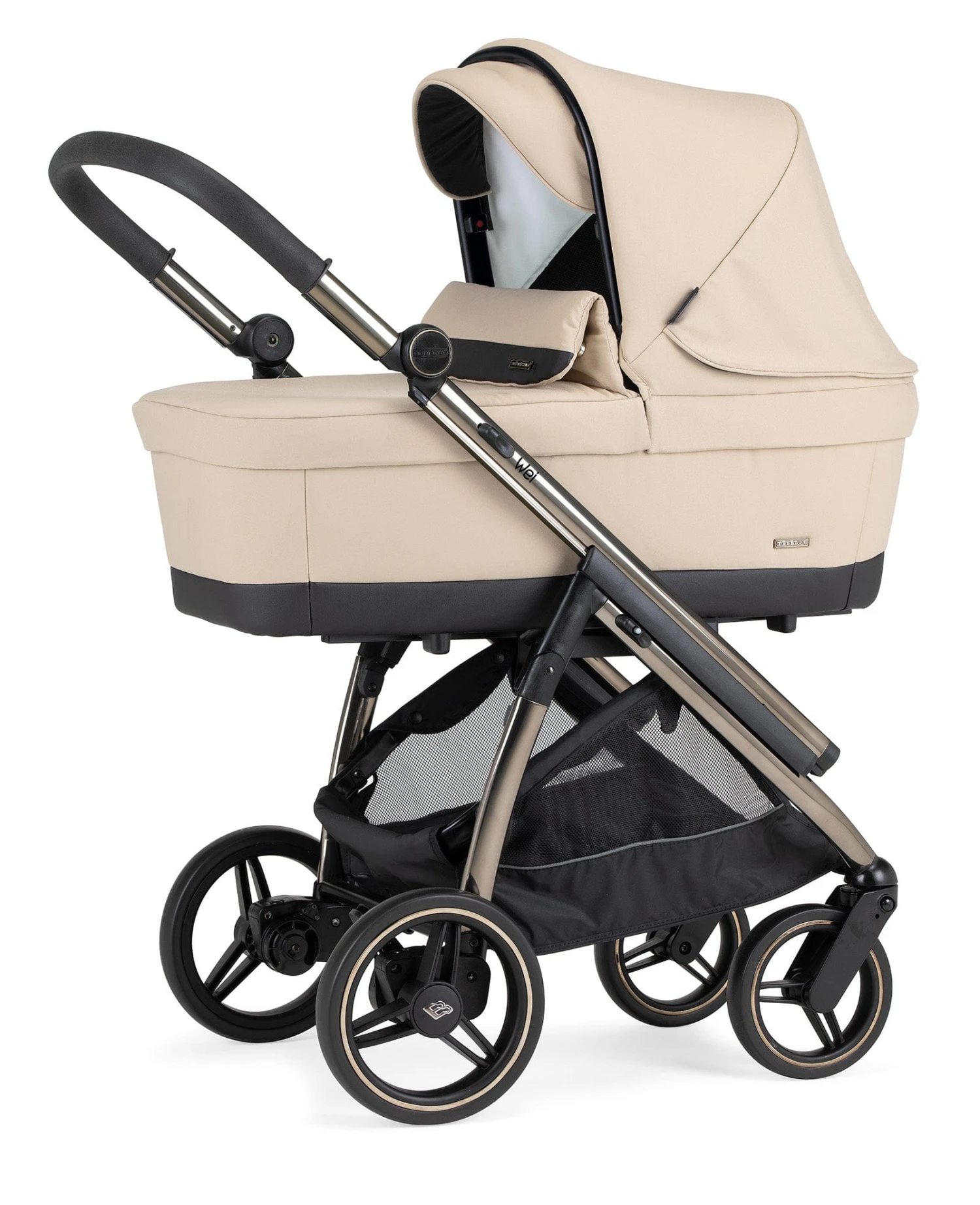 Bebecar Pack Wei Combination + LF Car Seat + Raincover - Soft Beige 3 Bebecar Pack Wei Combination + LF Car Seat + Raincover - Soft Beige