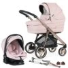 Bebecar V-Pack, Lie Flat Car Seat, LA3 Kit & Raincover - Pink Opal -Baby Products Store bebecar travel systems bebecar v pack lie flat car seat la3 kit raincover pink opal 5602385929812 28591050031240