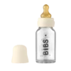 BIBS Baby Glass Bottle Complete Set (110ml) - Ivory