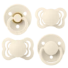 BIBS Try-It Collection Pacifiers (Size 1) - Ivory -Baby Products Store bibs pacifier bibs try it collection pacifiers size 1 ivory 5713795217069 32426431021192