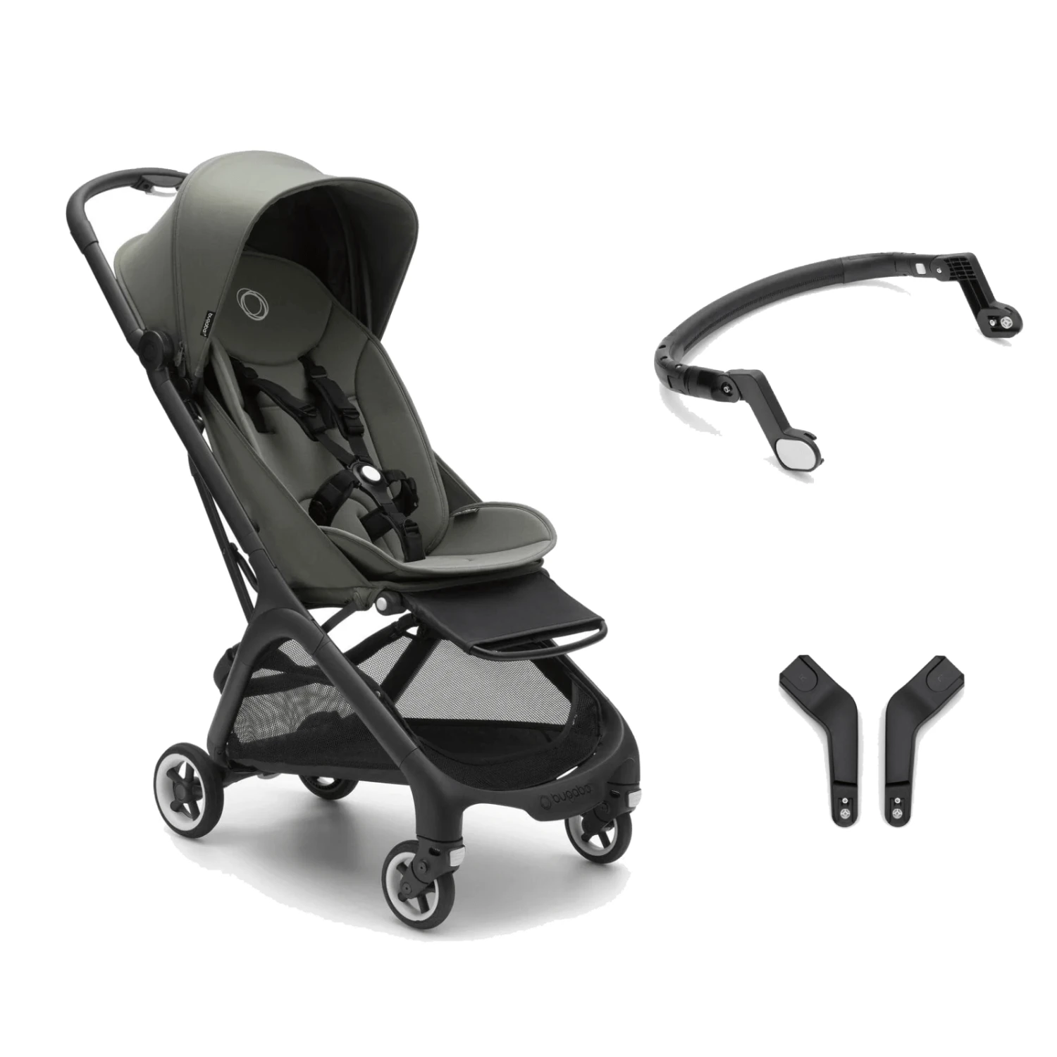 Bugaboo Butterfly Complete Bundle - Forest Green 3 Bugaboo Butterfly Complete Bundle - Forest Green