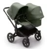 Bugaboo Donkey 5 Duo - Black / Forest Green 1 Bugaboo Donkey 5 Duo - Black / Forest Green -Baby Products Store bugaboo double pushchairs bugaboo donkey 5 duo black forest green 8717447476214 31356641116296