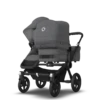 Bugaboo Donkey 5 Duo - Black/Grey Melange/Grey Melange -Baby Products Store bugaboo double pushchairs bugaboo donkey 5 duo black grey melange grey melange 31776236011656