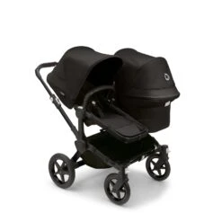 Bugaboo Donkey 5 Duo - Black/Midnight Black/Midnight Black