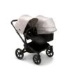 Bugaboo Donkey 5 Duo - Black/Midnight Black/Misty White