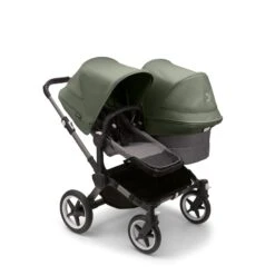 Bugaboo Donkey 5 Duo - Graphite/Grey Melange/Forest Green