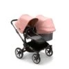 Bugaboo Donkey 5 Duo - Graphite/Grey Melange/Morning Pink -Baby Products Store bugaboo double pushchairs bugaboo donkey 5 duo graphite grey melange morning pink 29492299661448