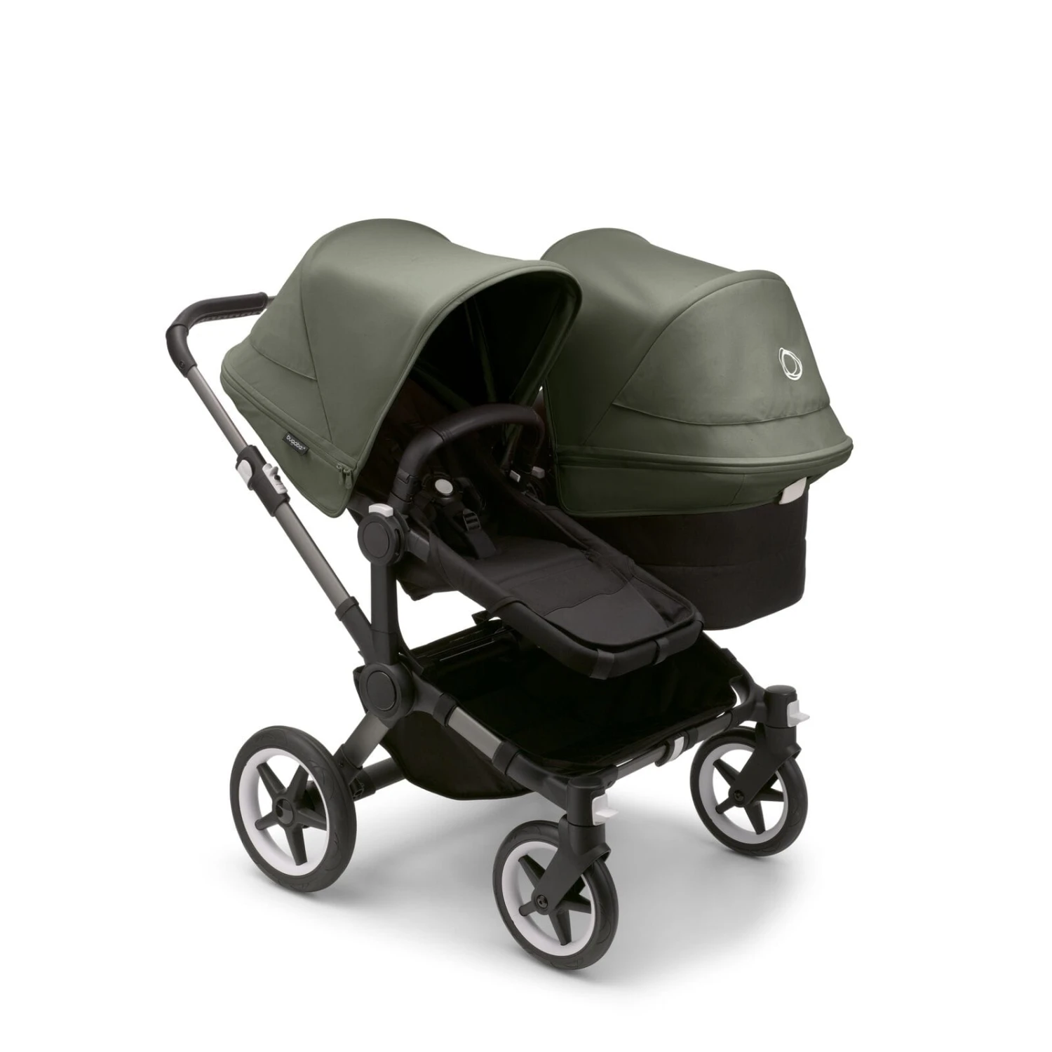 Bugaboo Donkey 5 Duo - Graphite/Midnight Black/Forest Green 3 Bugaboo Donkey 5 Duo - Graphite/Midnight Black/Forest Green