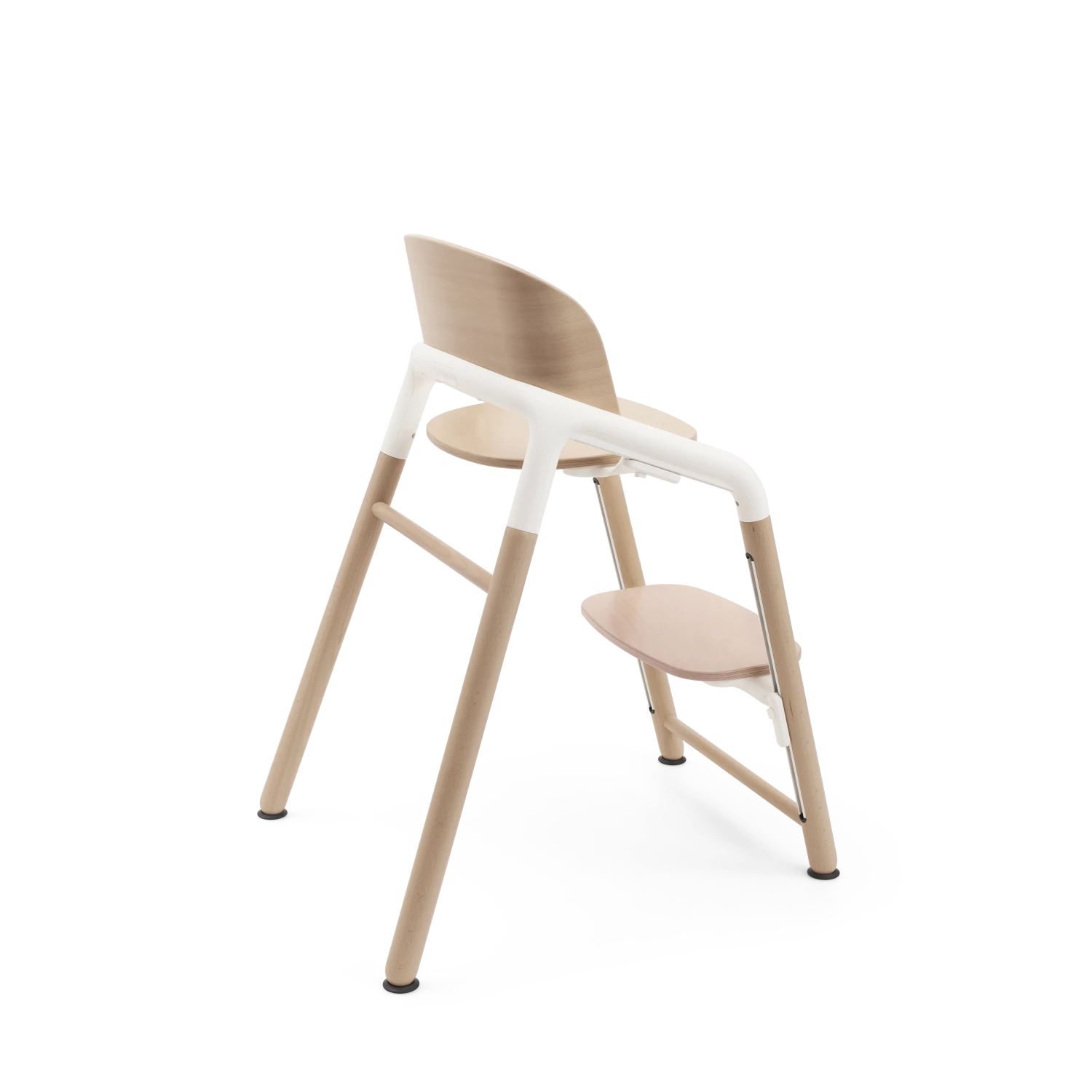 Bugaboo Giraffe Highchair Base - Neutral Wood/White 5 Bugaboo Giraffe Highchair Base - Neutral Wood/White - Image 3
