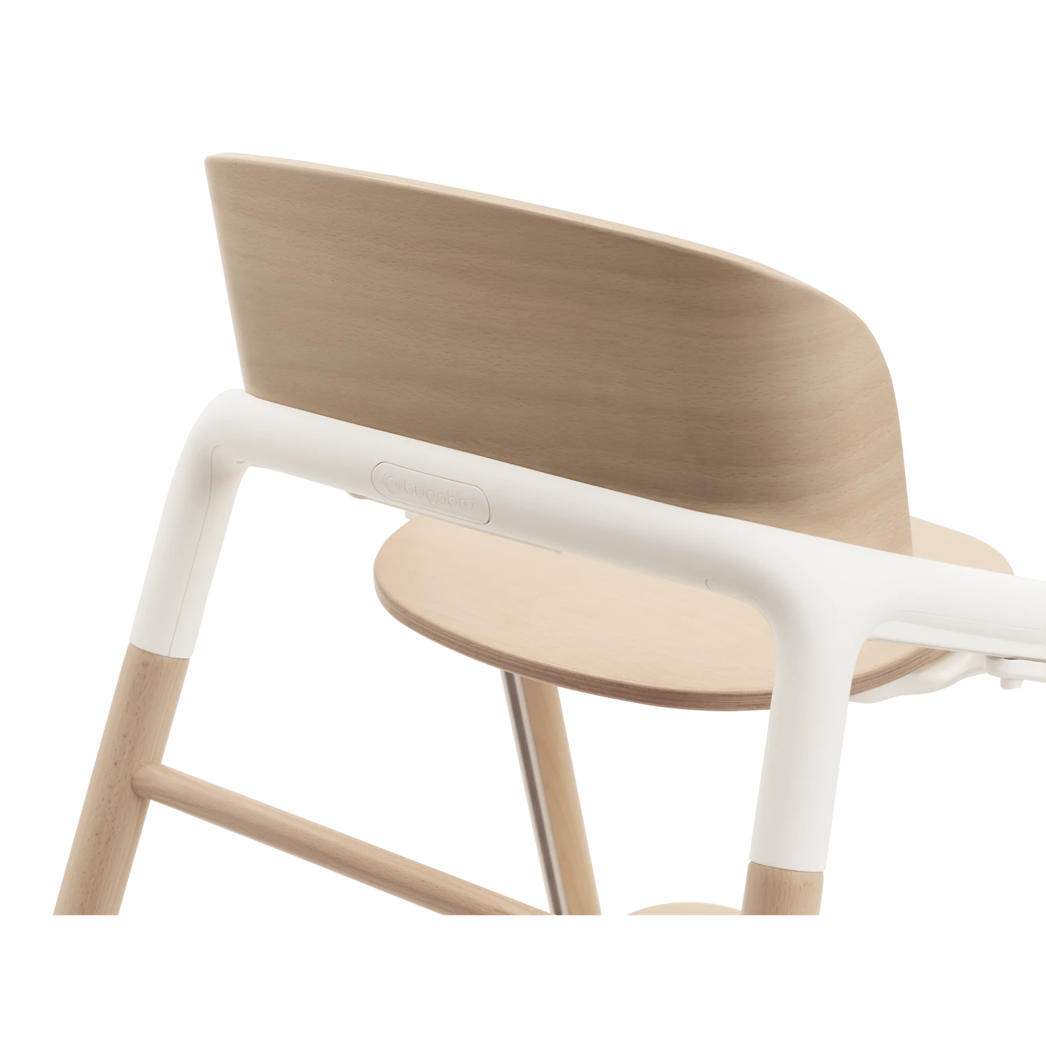 Bugaboo Giraffe Highchair Base - Neutral Wood/White 6 Bugaboo Giraffe Highchair Base - Neutral Wood/White - Image 4
