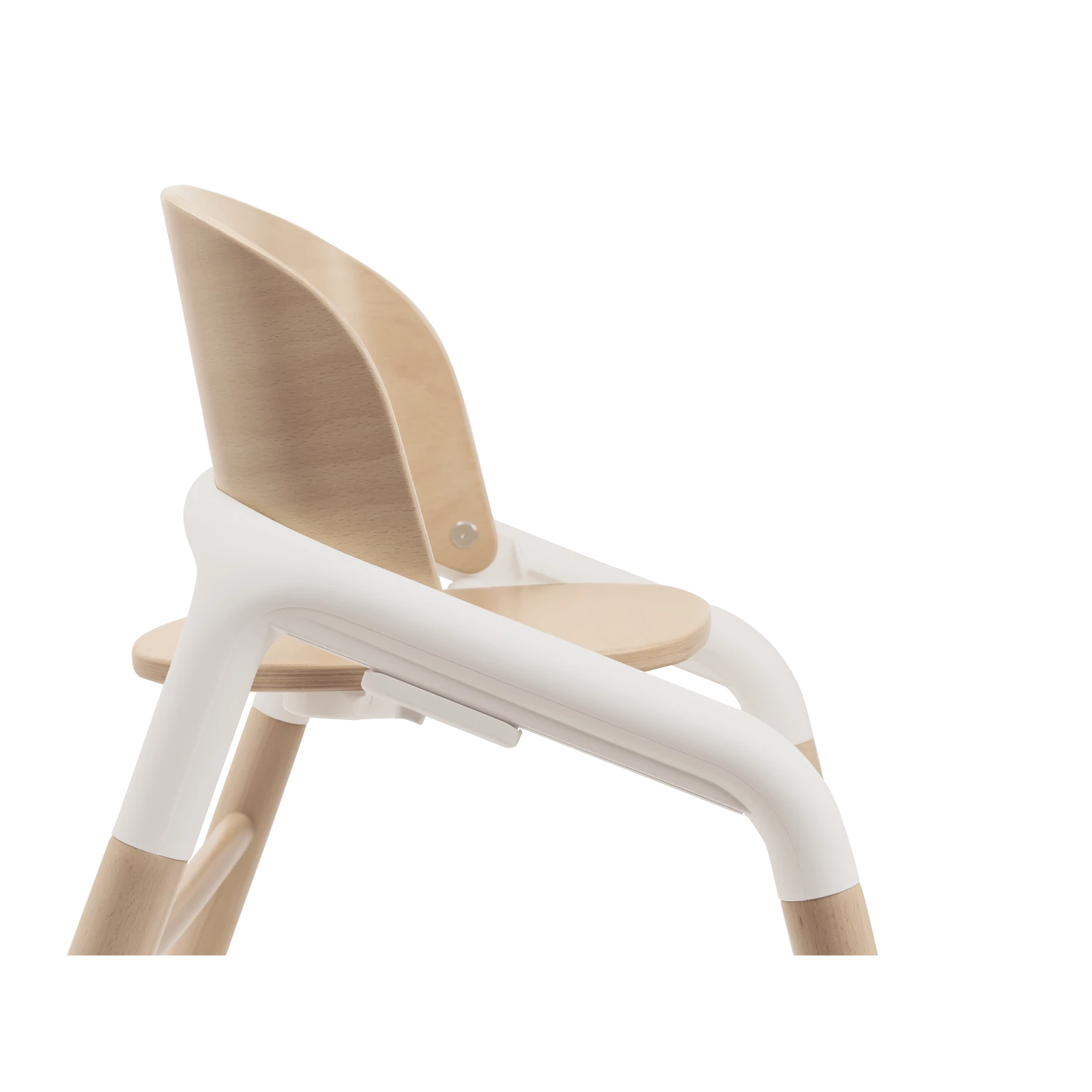 Bugaboo Giraffe Highchair Base - Neutral Wood/White 4 Bugaboo Giraffe Highchair Base - Neutral Wood/White - Image 2