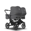 Bugaboo Donkey 5 Twin - Black / Grey Melange 1 Bugaboo Donkey 5 Twin - Black / Grey Melange -Baby Products Store bugaboo prams pushchairs bugaboo donkey 5 twin black grey melange 31776272613512