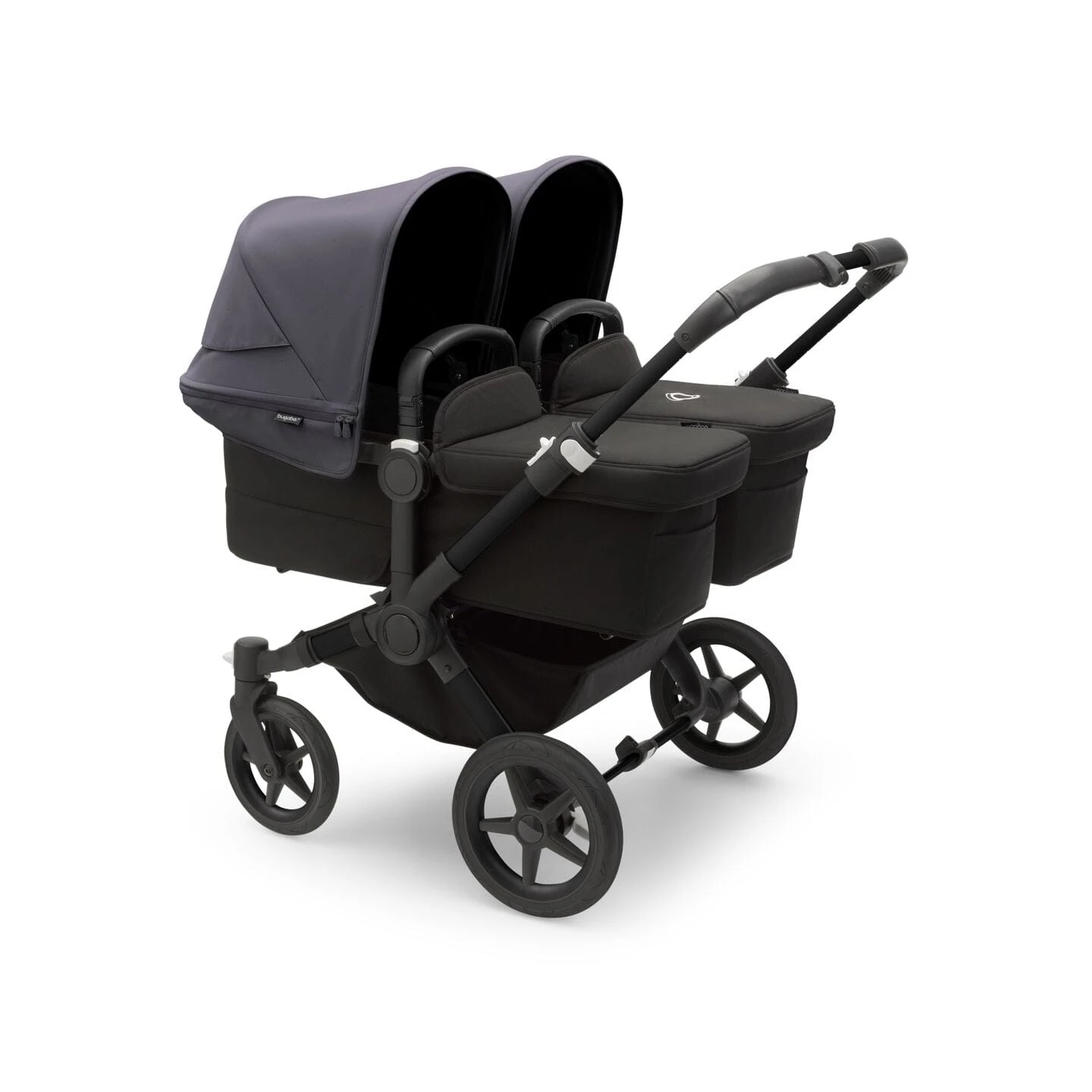 Bugaboo Donkey 5 Twin - Black/Midnight Black/Stormy Blue 3 Bugaboo Donkey 5 Twin - Black/Midnight Black/Stormy Blue