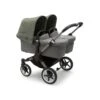 Bugaboo Donkey 5 Twin - Graphite/Grey Melange/Forest Green -Baby Products Store bugaboo prams pushchairs bugaboo donkey 5 twin graphite grey melange forest green 30256796795016
