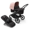 Bugaboo Fox 5 Complete - Black/Midnight Black/Morning Pink -Baby Products Store bugaboo prams pushchairs bugaboo fox 5 complete black midnight black morning pink 32094532829320