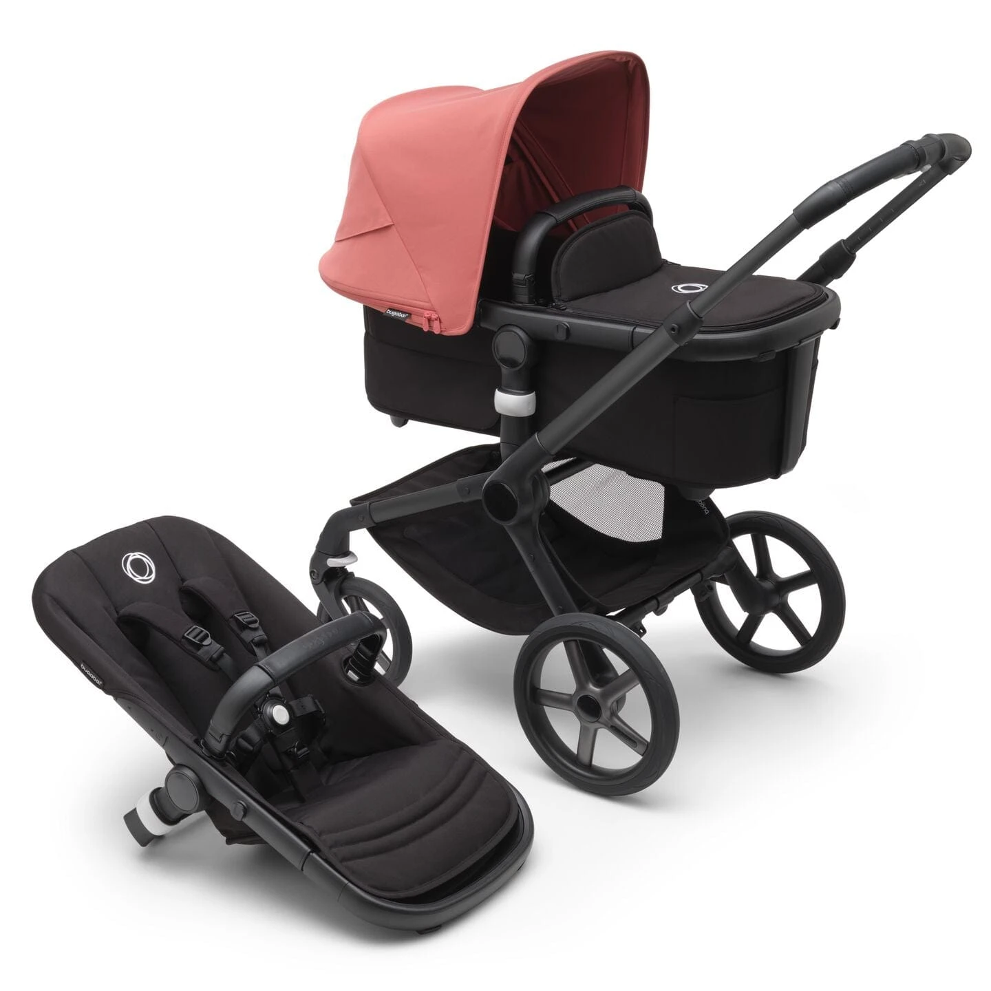 Bugaboo Fox 5 Complete - Black/Midnight Black/Sunrise Red 3 Bugaboo Fox 5 Complete - Black/Midnight Black/Sunrise Red