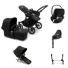 Bugaboo Donkey 5 Duo With Cloud T And Base T - Black/Midnight Black 2 Bugaboo Donkey 5 Duo With Cloud T And Base T - Black/Midnight Black -Baby Products Store bugaboo travel systems bugaboo donkey 5 duo with cloud z2 and base z2 black midnight black 8717447603443 31153329471624