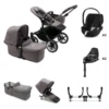 Bugaboo Donkey 5 Twin With Cloud T And Base T - Graphite/Grey Melange -Baby Products Store bugaboo travel systems bugaboo donkey 5 twin with cloud z2 and base z2 graphite grey melange 8717447204671 31529040478344