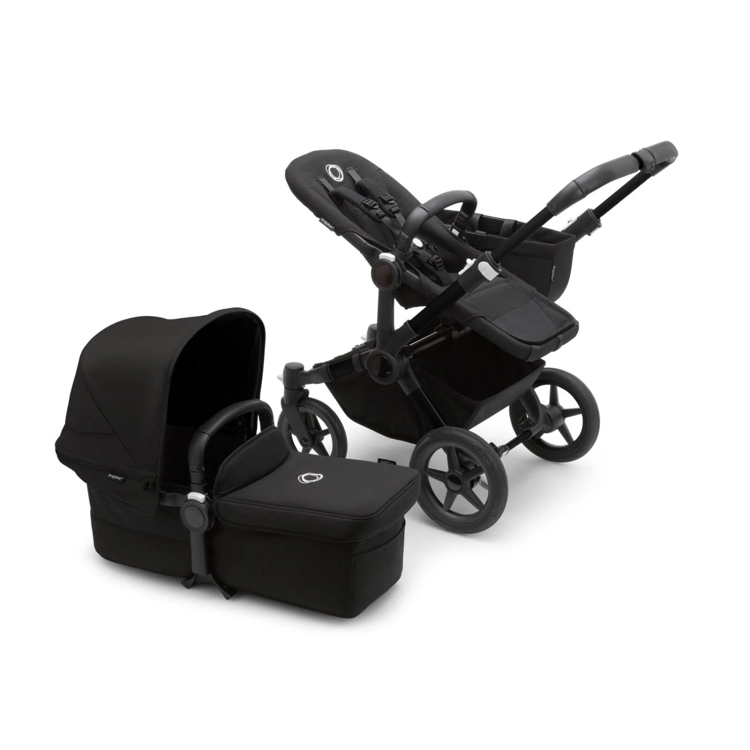 Bugaboo Donkey 5 With Cabriofix And Base - Black/Midnight Black 4 Bugaboo Donkey 5 With Cabriofix And Base - Black/Midnight Black - Image 2