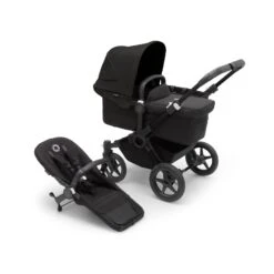 Bugaboo Donkey 5 With Cloud T And Base T - Black/Midnight Black -Baby Products Store bugaboo travel systems bugaboo donkey 5 with cloud z2 and base z2 black midnight black 8717447603443 30651193524360