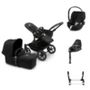 Bugaboo Donkey 5 With Cloud T And Base T - Black/Midnight Black 2 Bugaboo Donkey 5 With Cloud T And Base T - Black/Midnight Black -Baby Products Store bugaboo travel systems bugaboo donkey 5 with cloud z2 and base z2 black midnight black 8717447603443 30651209187464