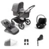 Bugaboo Fox 5, Cloud T And Base Travel System - Graphite/Grey Melange/Grey Melange -Baby Products Store bugaboo travel systems bugaboo fox 5 cloud t and base travel system graphite grey melange grey melange 8717447611882 32453381423240
