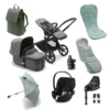 Bugaboo Fox 5, Cloud T Ultimate Travel System - Black/Forest Green/Forest Green -Baby Products Store bugaboo travel systems bugaboo fox 5 cloud z2 ultimate travel system black forest green forest green 32339088638088