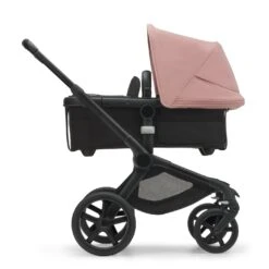 Bugaboo Fox 5, Cloud T Ultimate Travel System - Black/Midnight Black/Morning Pink -Baby Products Store bugaboo travel systems bugaboo fox 5 cloud z2 ultimate travel system black midnight black morning pink 32339276005512