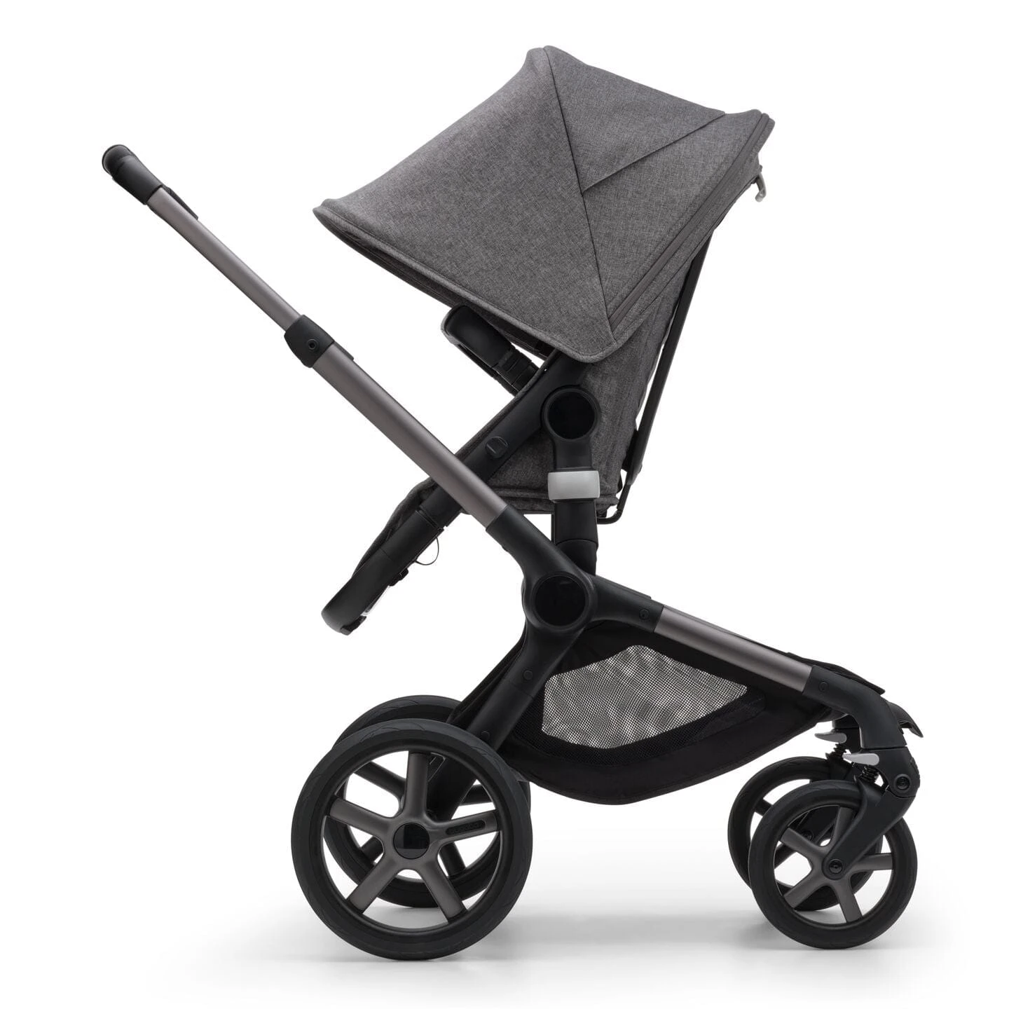 Bugaboo Fox 5, Cloud T Ultimate Travel System - Graphite/Grey Melange/Grey Melange 6 Bugaboo Fox 5, Cloud T Ultimate Travel System - Graphite/Grey Melange/Grey Melange - Image 4