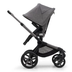 Bugaboo Fox 5, Nuna Turtle And Base Travel System - Graphite/Grey Melange/Grey Melange -Baby Products Store bugaboo travel systems bugaboo fox 5 nuna turtle and base travel system graphite grey melange grey melange 8717447611882 32132506714248