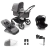 Bugaboo Fox 5, Nuna Turtle And Base Travel System - Graphite/Grey Melange/Grey Melange 2 Bugaboo Fox 5, Nuna Turtle And Base Travel System - Graphite/Grey Melange/Grey Melange -Baby Products Store bugaboo travel systems bugaboo fox 5 nuna turtle and base travel system graphite grey melange grey melange 8717447611882 32132514807944