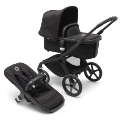 Bugaboo Fox 5, Pebble 360 PRO Ultimate Travel System - Black/Midnight Black/Midnight Black -Baby Products Store bugaboo travel systems bugaboo fox 5 pebble 360 pro ultimate travel system black midnight black midnight black 32349965746312