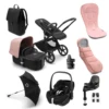 Bugaboo Fox 5, Pebble 360 PRO Ultimate Travel System - Black/Midnight Black/Morning Pink 2 Bugaboo Fox 5, Pebble 360 PRO Ultimate Travel System - Black/Midnight Black/Morning Pink -Baby Products Store bugaboo travel systems bugaboo fox 5 pebble 360 pro ultimate travel system black midnight black morning pink 32350020567176