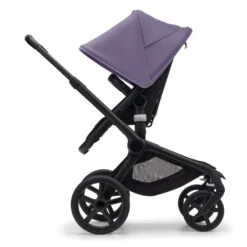 Bugaboo Fox 5, Pebble 360 Ultimate Travel System - Black/Midnight Black/Astro Purple -Baby Products Store bugaboo travel systems bugaboo fox 5 pebble 360 ultimate travel system black midnight black astro purple 32339658702984