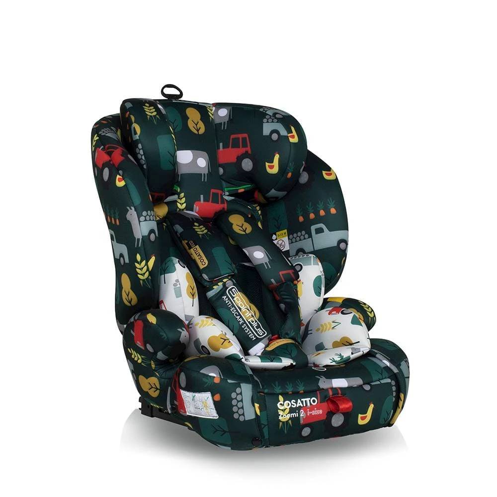 Cosatto Zoomi 2 I-Size Car Seat - Old Macdonald 4 Cosatto Zoomi 2 I-Size Car Seat - Old Macdonald - Image 2