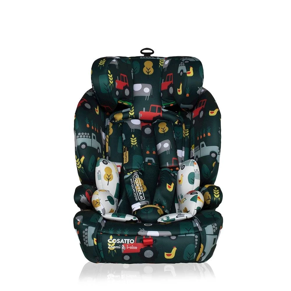 Cosatto Zoomi 2 I-Size Car Seat - Old Macdonald 8 Cosatto Zoomi 2 I-Size Car Seat - Old Macdonald - Image 6