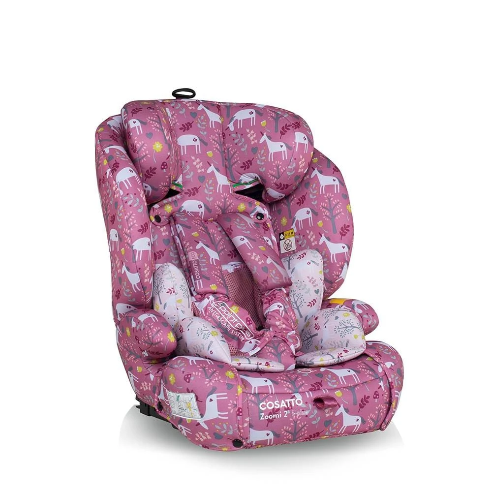 Cosatto Zoomi 2 I-Size Car Seat - Unicorn Garden 4 Cosatto Zoomi 2 I-Size Car Seat - Unicorn Garden - Image 2