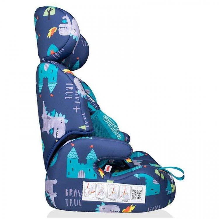 Cosatto Zoomi Group 123 Anti-Escape Car Seat - Dragon Kingdom 6 Cosatto Zoomi Group 123 Anti-Escape Car Seat - Dragon Kingdom - Image 4