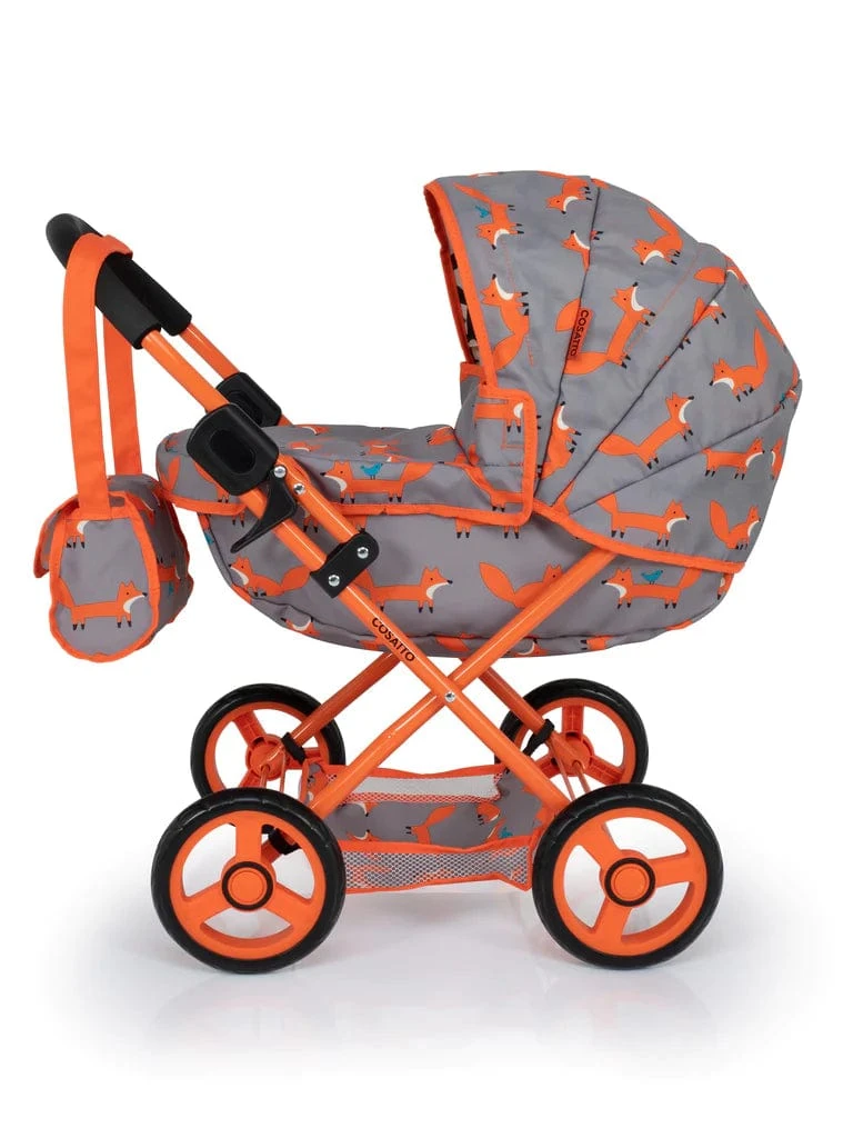 Cosatto Wowette Dolls Pram - Charcoal Mister Fox 3 Cosatto Wowette Dolls Pram - Charcoal Mister Fox
