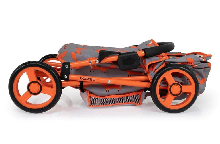 Cosatto Wowette Dolls Pram - Charcoal Mister Fox 4 Cosatto Wowette Dolls Pram - Charcoal Mister Fox - Image 2