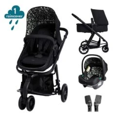 Cosatto Giggle 2 In 1 I-Size Bundle - Silhouette