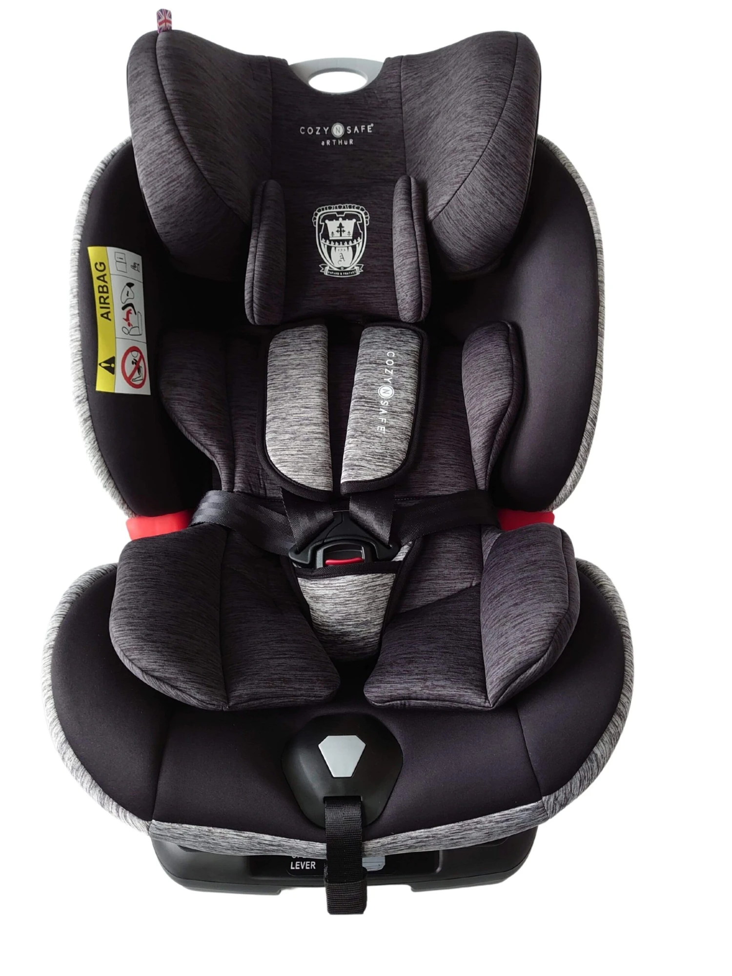 Cozy N Safe Arthur Group 0+/1/2/3 Child Car Seat - Black/Grey 12 Cozy N Safe Arthur Group 0+/1/2/3 Child Car Seat - Black/Grey - Image 10