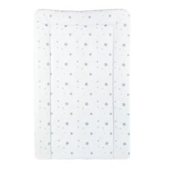 CuddleCo Changing Mat - White Grey Stars