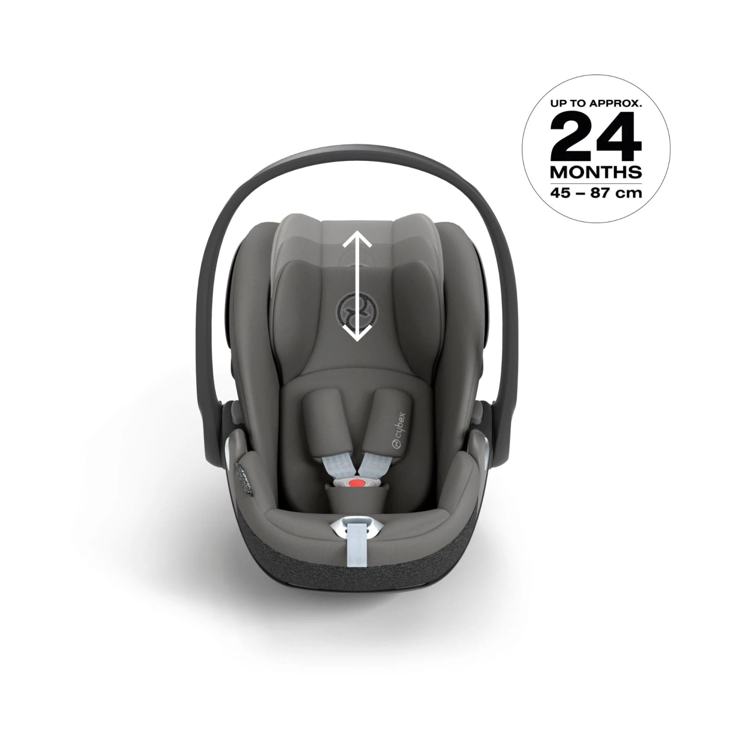 Cybex Cloud T I-Size Car Seat - Mirage Grey 6 Cybex Cloud T I-Size Car Seat - Mirage Grey - Image 4